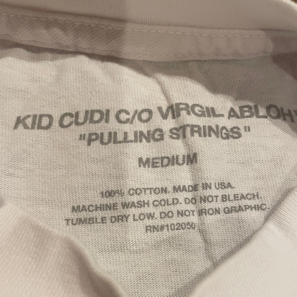 Kid Cudi Virgil Abloh Leader Delinquents Pulling Strings t shirt - Picture 5 of 6